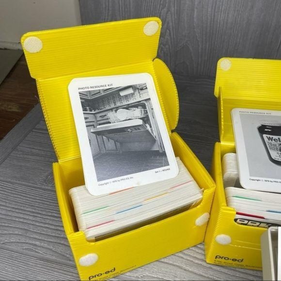 vintage descripto cards for adults with aphasia & phonics books - Picture 4 of 8